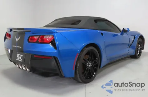 2015 Chevrolet Corvette Stingray Z51 3Lt из США, поврежденный, VIN 1G1YL3D75F5113174
